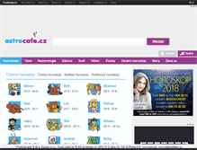 Tablet Screenshot of horoskopy.volny.cz